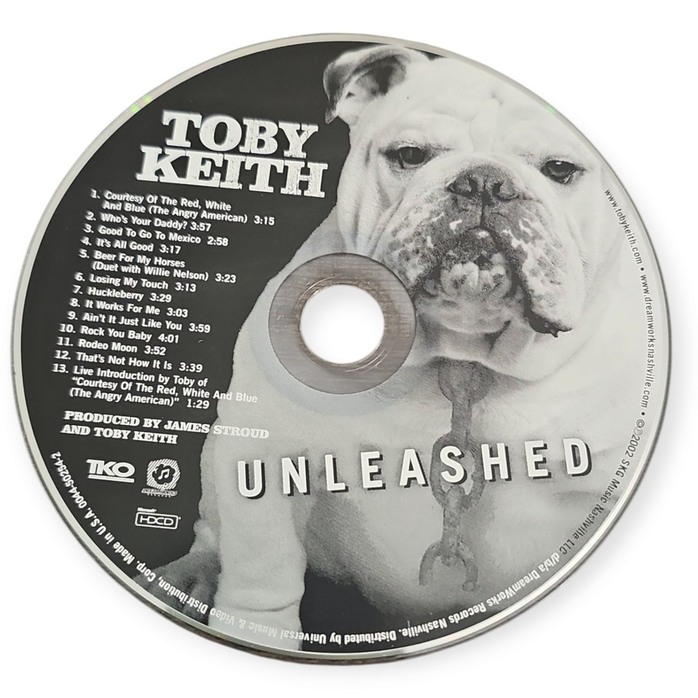 Toby‎ Keith – Unleashed [2002 CD] - Picture 3 of 3